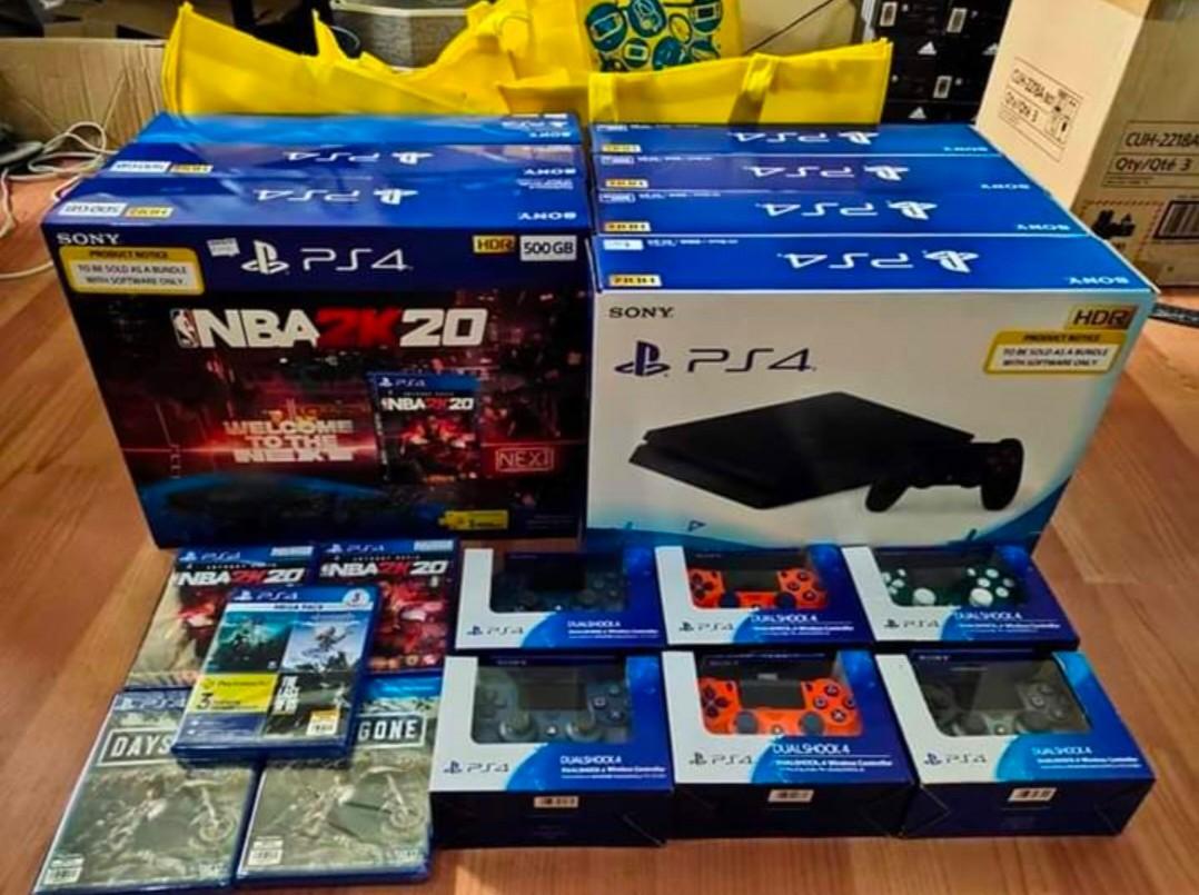 heap Aquarium Joke PS4 SLIM 500GB NBA 2K20 BUNDLE WITH 2 CONTROLLERS, Video Gaming, Video Game  Consoles, PlayStation on Carousell