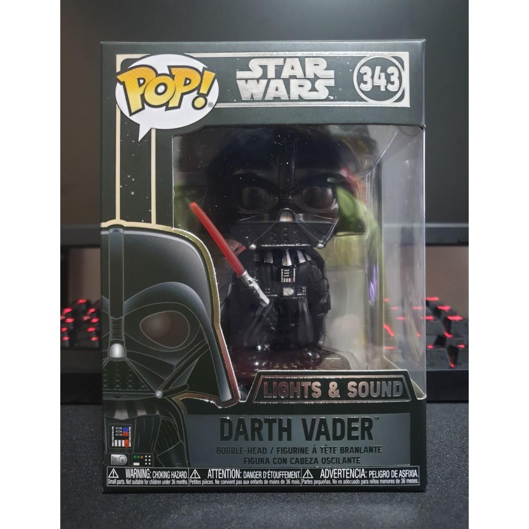 darth vader pop light and sound