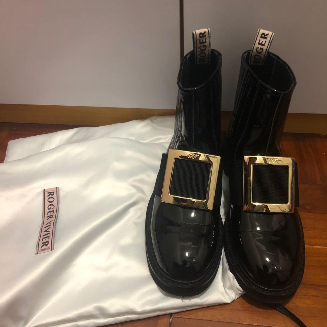 roger vivier rv boots Carousell