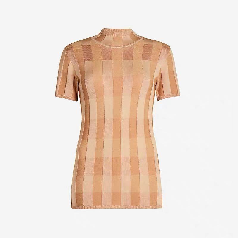 Funnel neck short sleeve clearance top