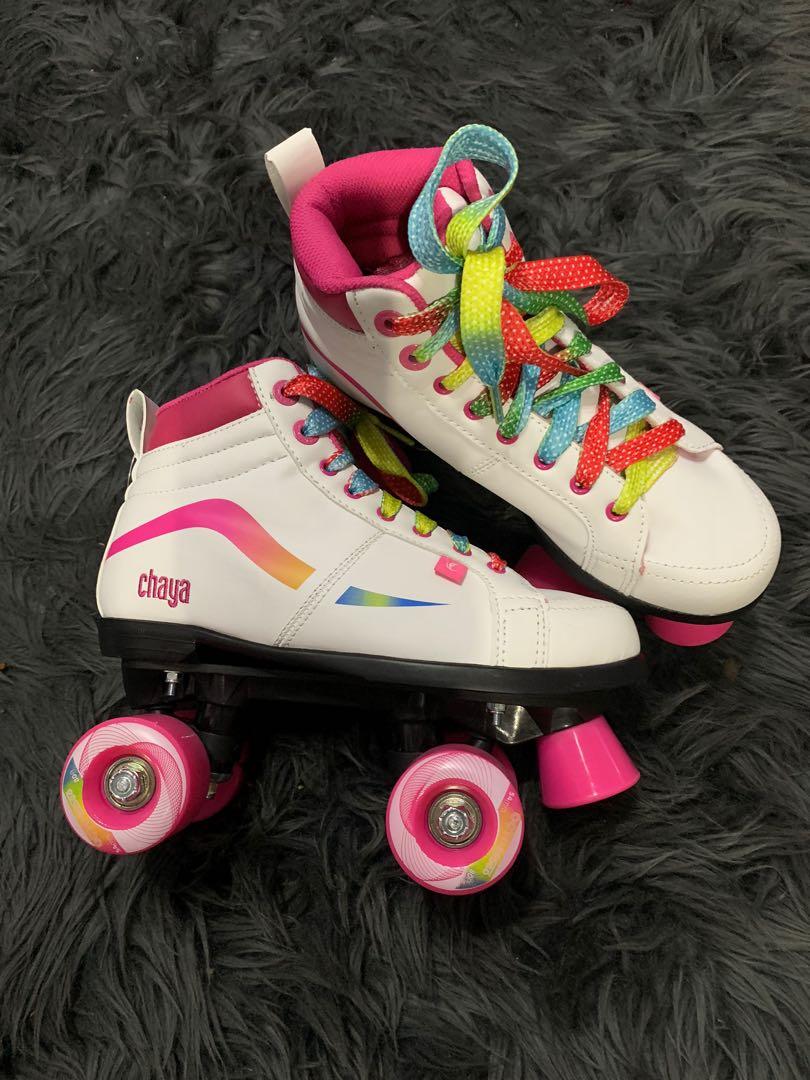 Sepatu Roda Rollerskate Quadskate Chaya Fesyen Wanita Sepatu Di Carousell