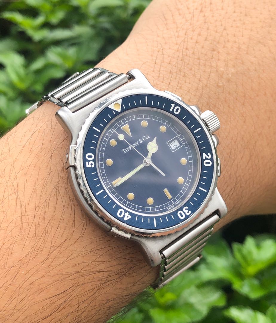Tiffany Co watch diver submariner Luxury Watches on Carousell
