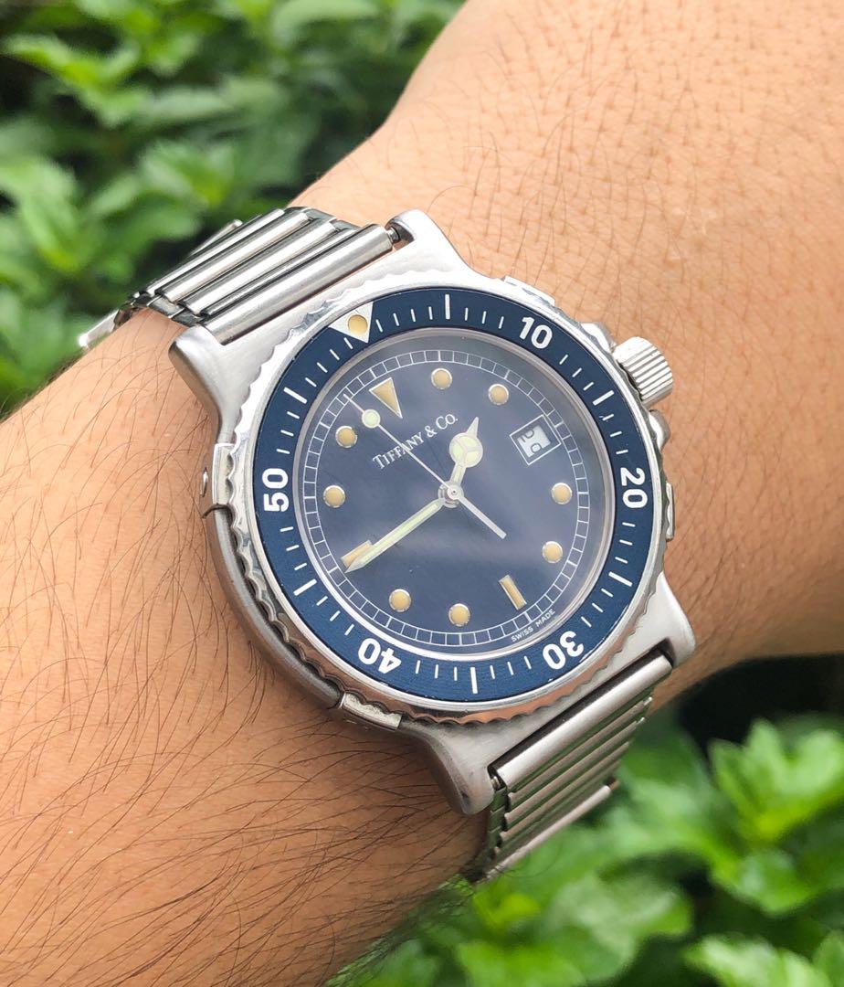 tiffany diver watch