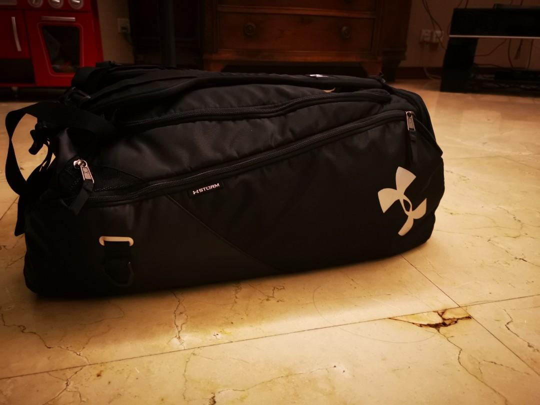 Under Armour Contain 4.0 Backpack Duffel, Health & Nutrition, Health