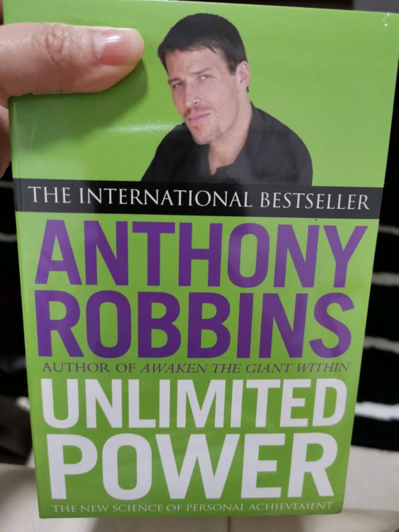 Unlimited Power Anthony Robbins Books Stationery Magazines