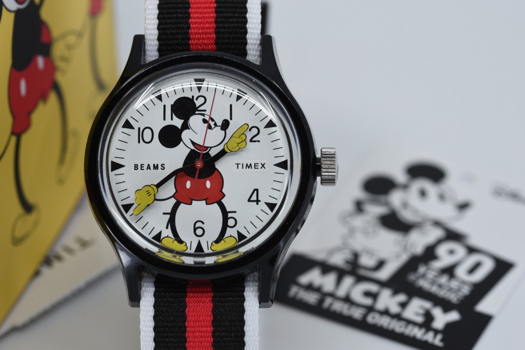 Timex mickey mouse watch 90th store anniversary