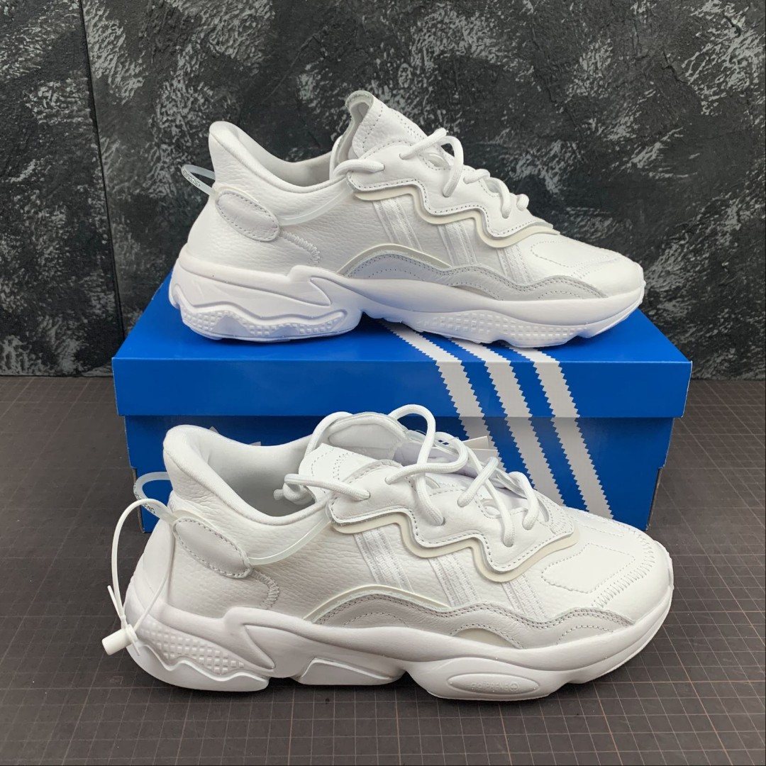 Adidas ozweego triple white new arrivals
