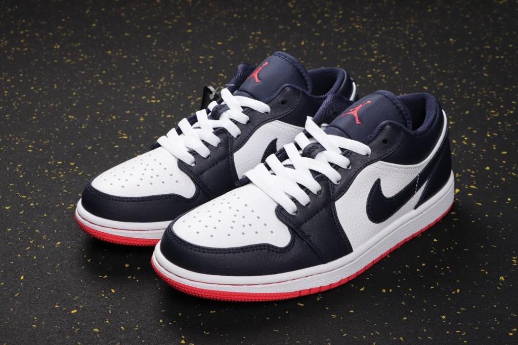 Air jordan 1 discount low obsidian ember glow