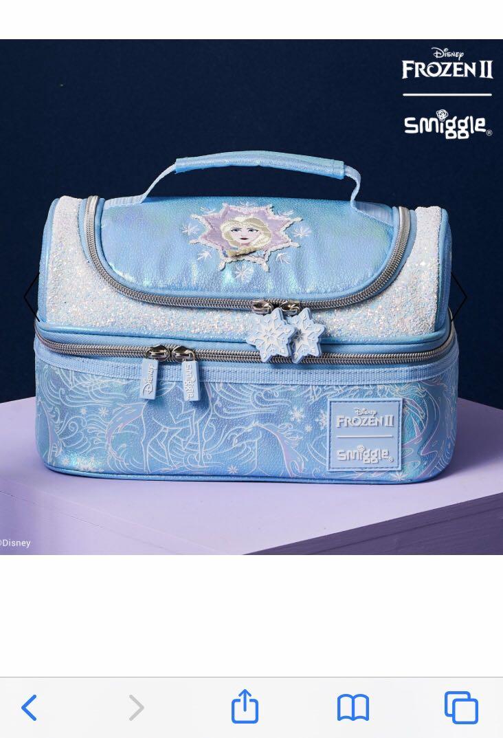 Authentic Smiggle Frozen 2 Double deck Lunchbox
