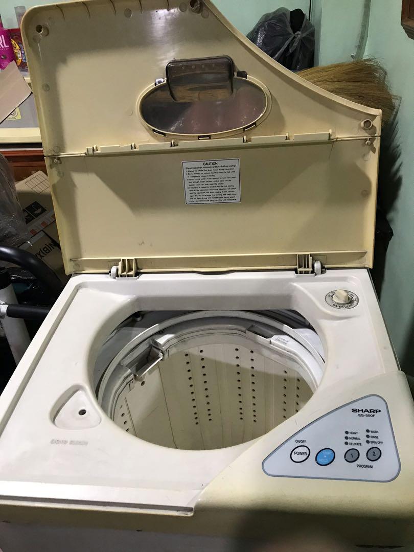 Automatic Washing Machine with Spinner/Dryer, TV & Home Appliances