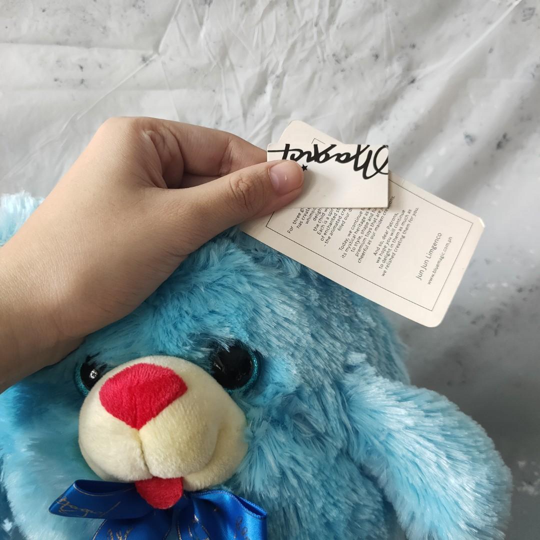 Blue magic blue round bear (Category: Plushies & Soft Toys) located in Caloocan City. Submitted by okthrifted (Listing ID 267054046, Image 3). Description: *Please check last photo for measurements *FREE SHIPPING for minimum total puchase of P1000 SHIPPING FEE Metro Manila: 60php (VIA SONIC) Provincial: 160php (VIA JRS) Please inquire for the availability of the item/bundle that you want before placing an order. #THRIFTSHOP #SALEPH #PRELOVED #SUS