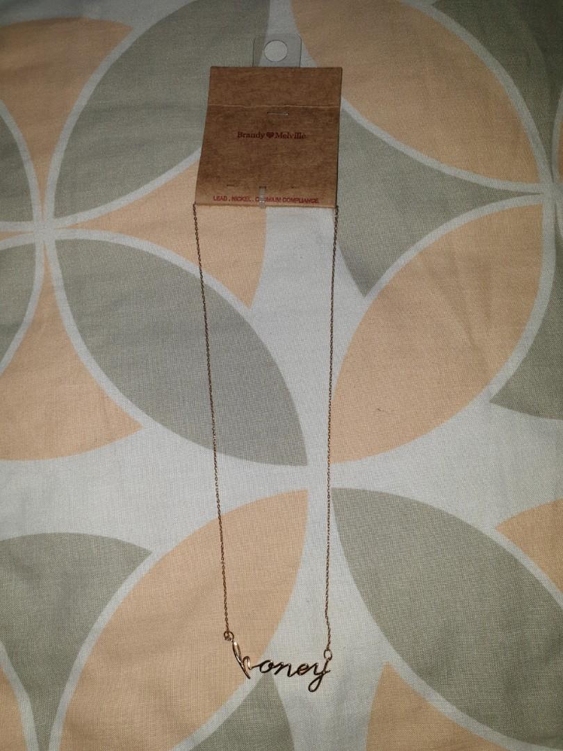 Brandy melville hotsell honey necklace