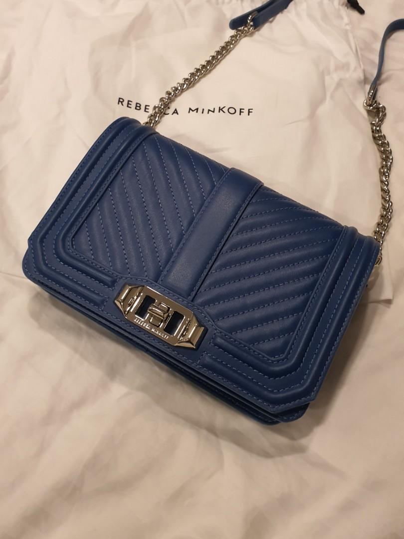 Rebecca minkoff hotsell blue purse