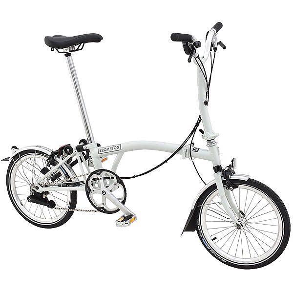 Brompton m6r hotsell papyrus white