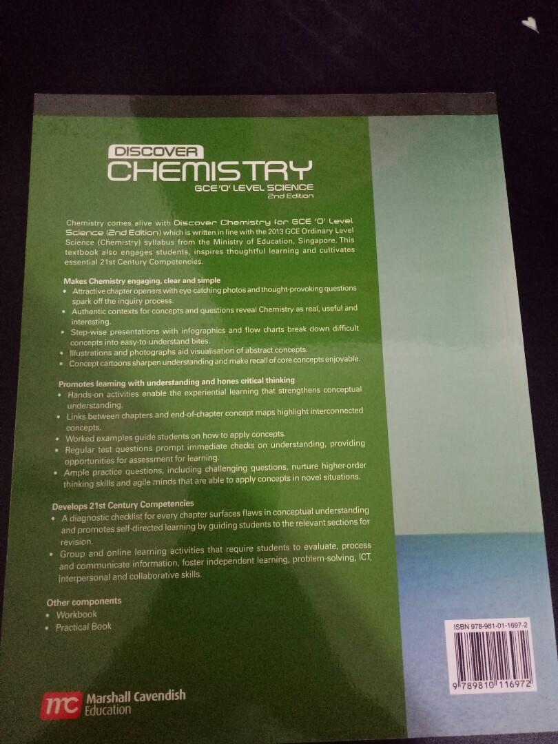 Chemistry Textbook, Hobbies &amp; Toys, Books &amp; Magazines, Textbooks on ...