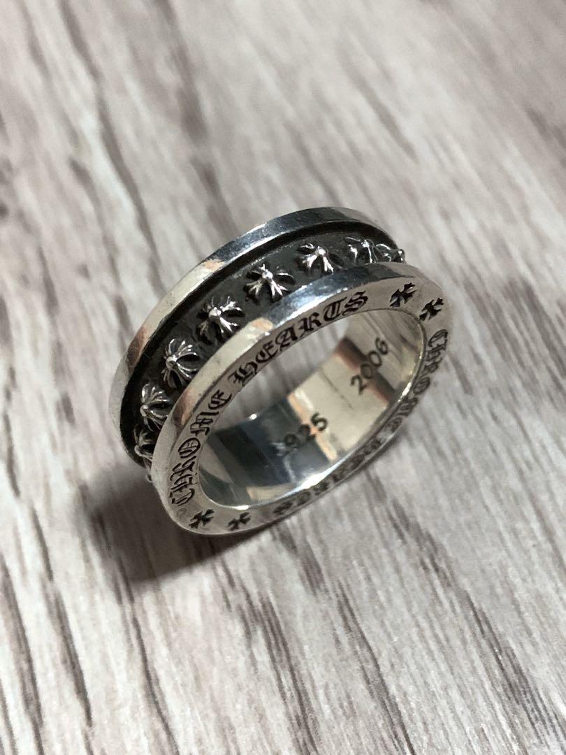Chrome Hearts Plus Mini Ring Sz 8 and 1 4
