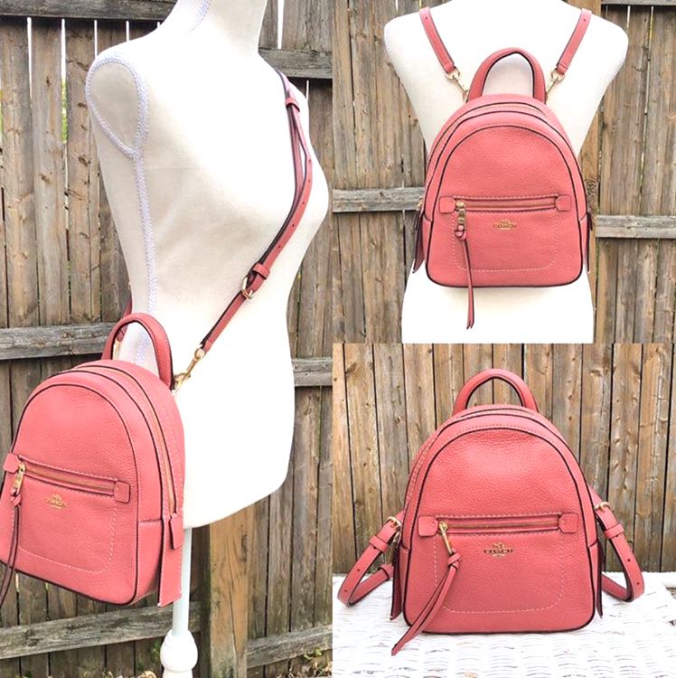 Coach Andi Backpack Convertible Sling Pink from USA, Women's Fashion, Bags  & Wallets, Backpacks on Carousell