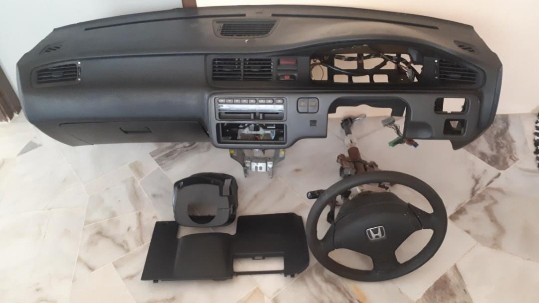 Honda EG6 Dashboard hitam rare EG6 94, Auto Accessories on Carousell