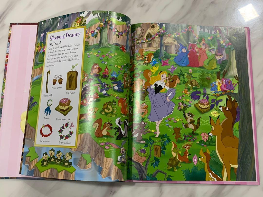 Disney Princess Look And Find hard Cover Hobbies Toys Books Disney princess look and find hard cover hobbies toys books
