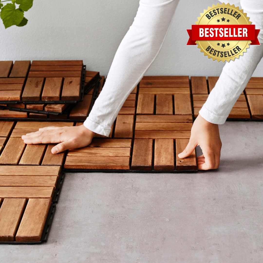 DIY Floor Tiles / Floor Decking * Easy Installation DoItYourself