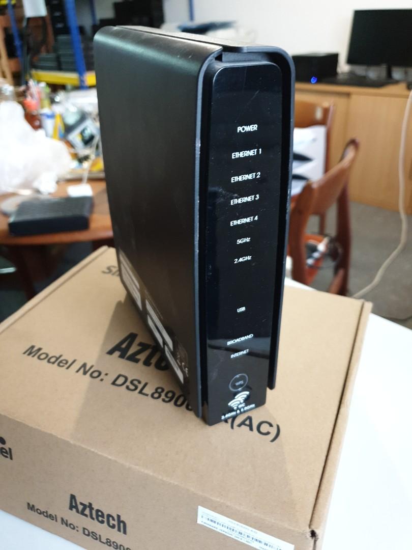 Dual Band Wireless Access Point Router Gateway Aztech Router