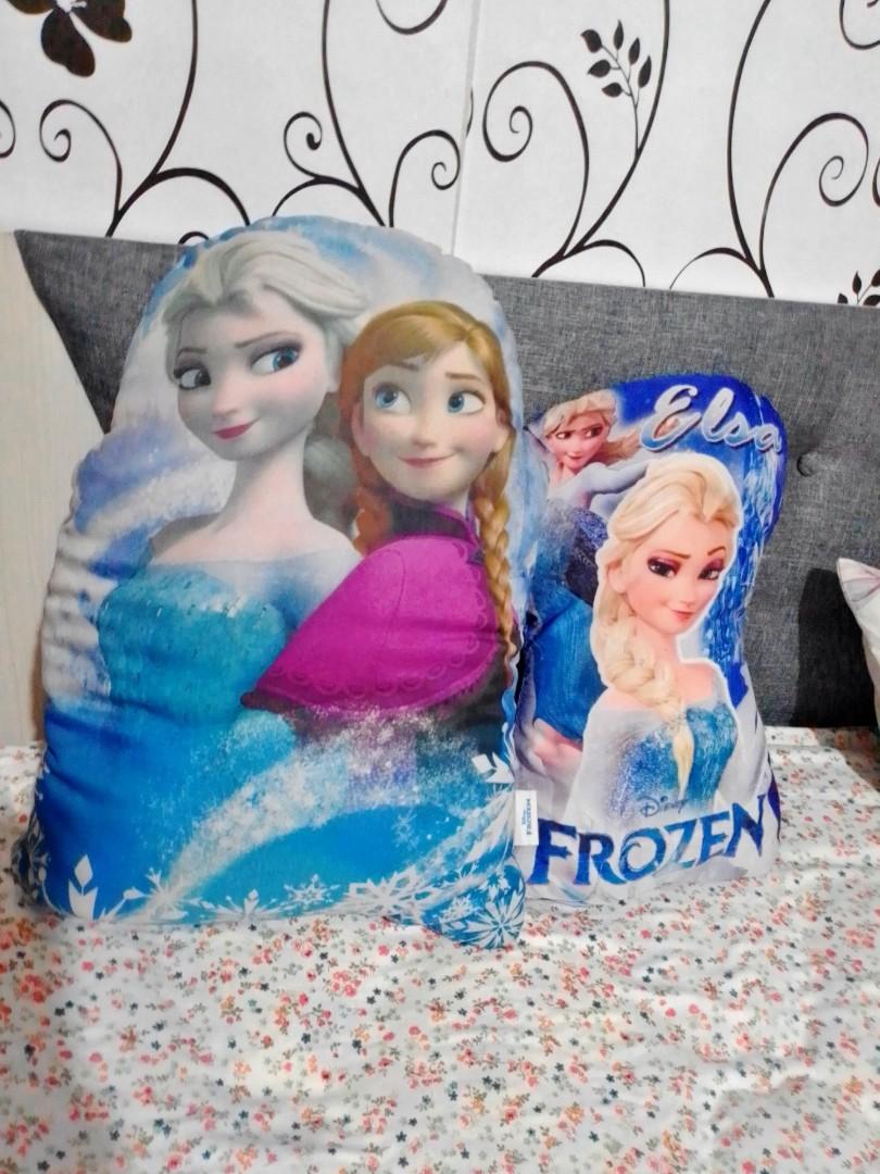 Elsa Anna Frozen Disney Pillows Babies Kids Infant Playtime on