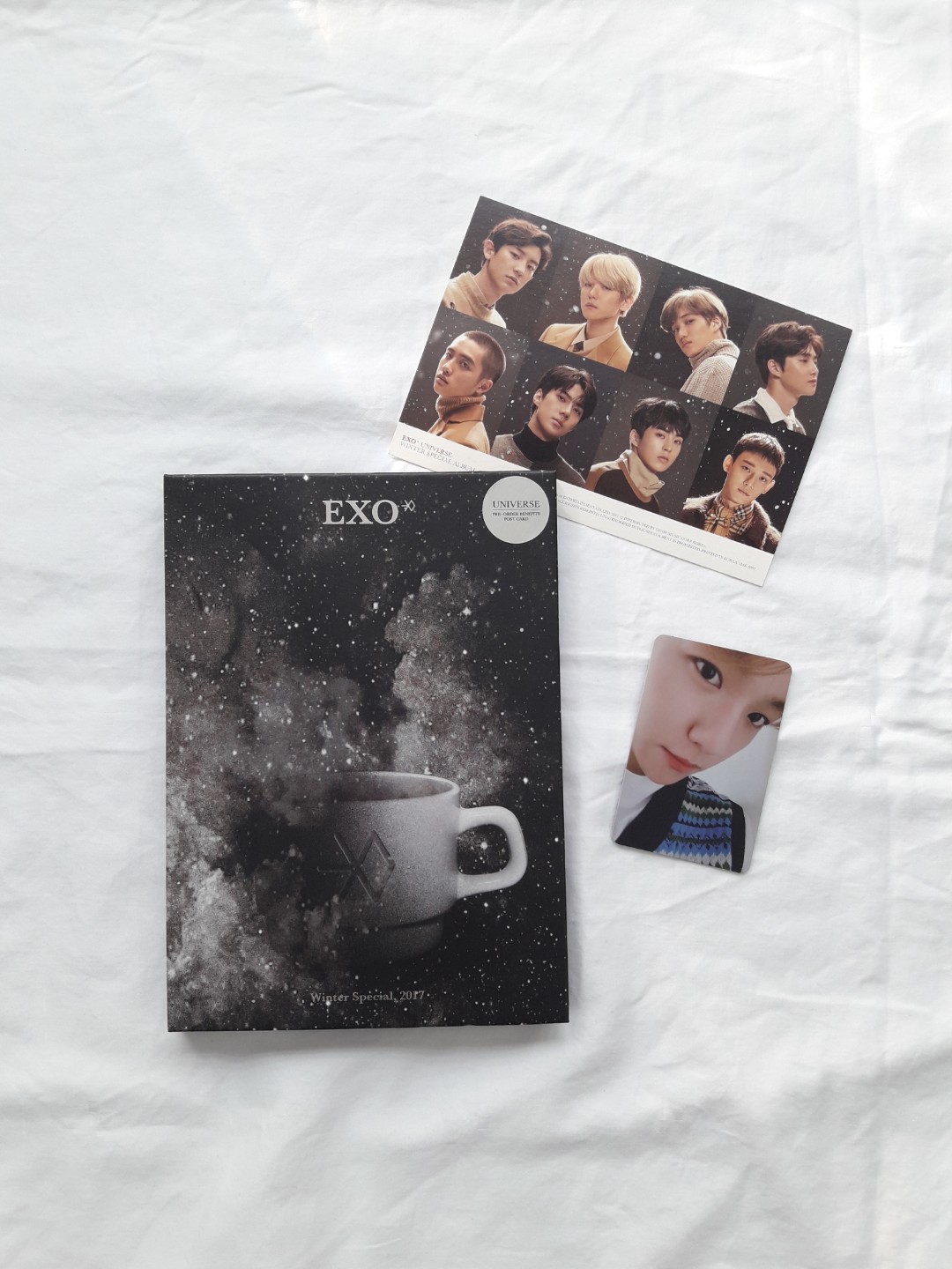 Exo 2017 Winter Special Album Universe With Baekhyun Photocard