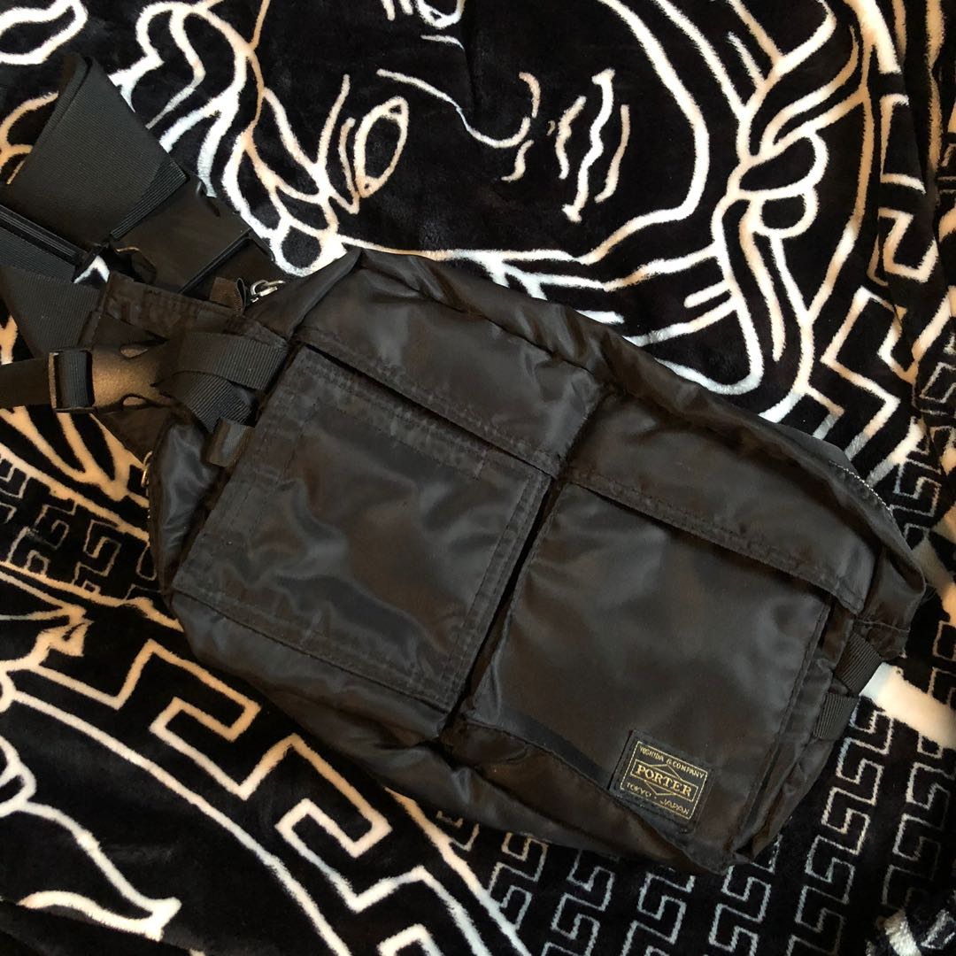 Fake porter sling pouch bag