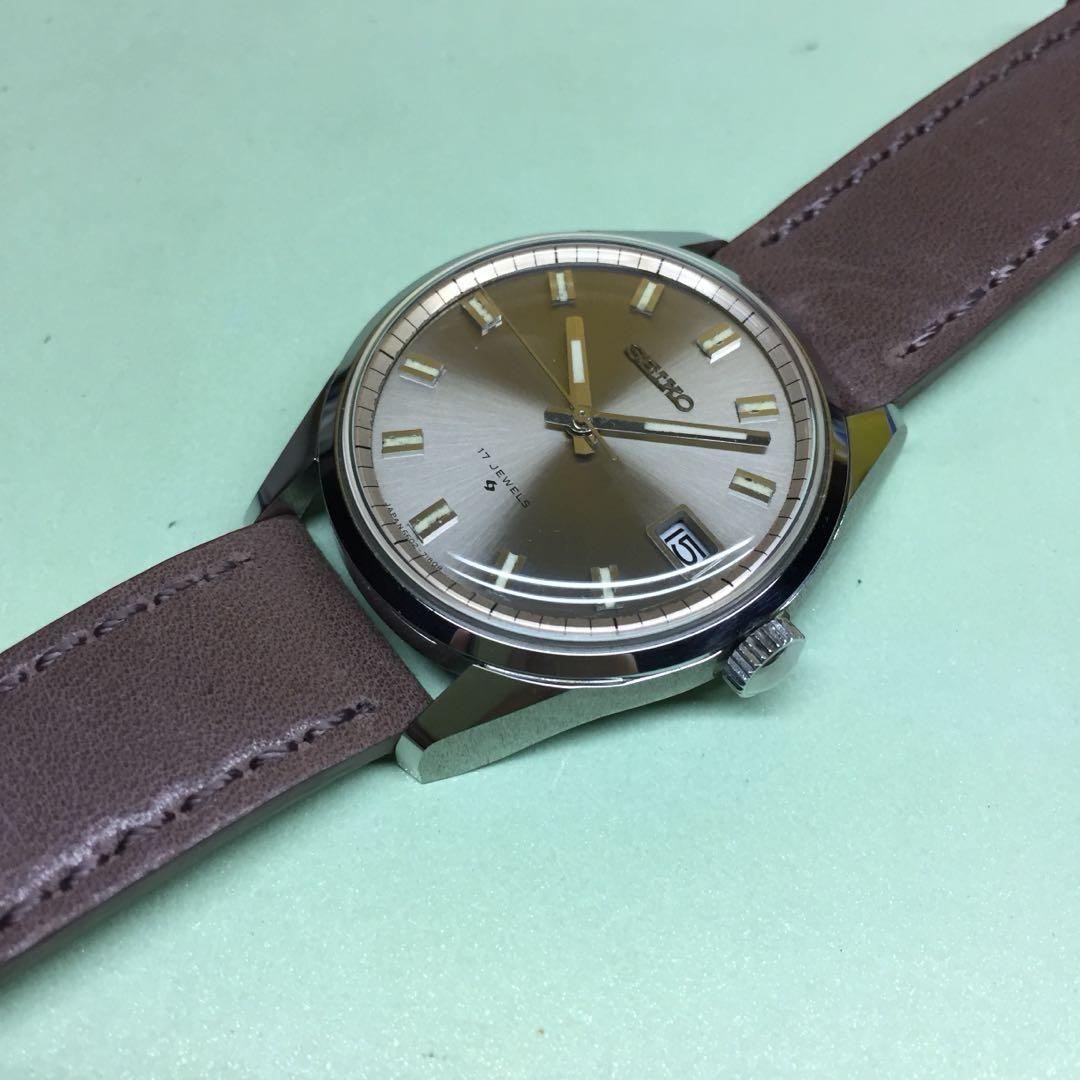 For Sale: 1971 Seiko Manual Wind 17 Jewels 6602-7040 Dress Watch, Men's ...