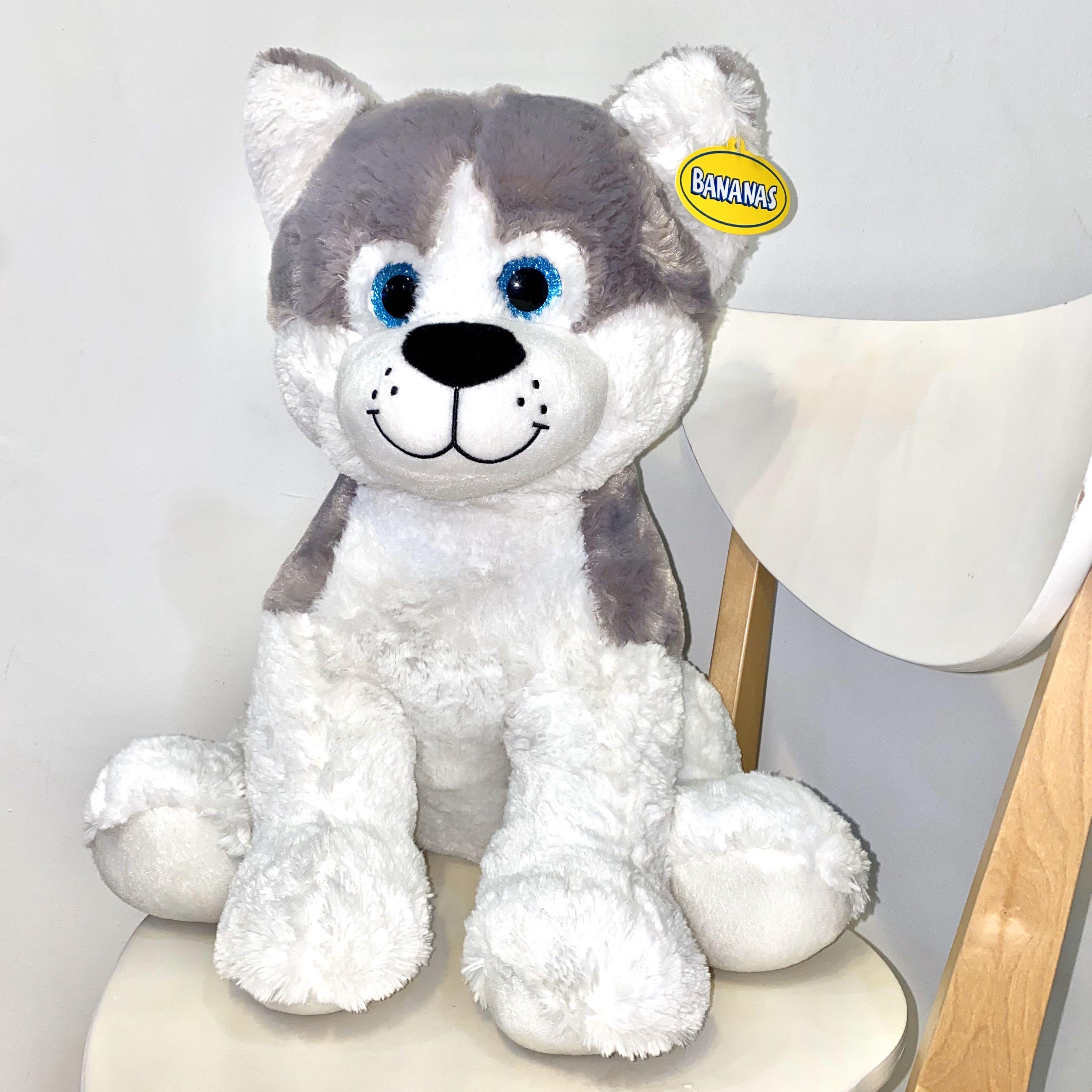 giant husky cuddly toy