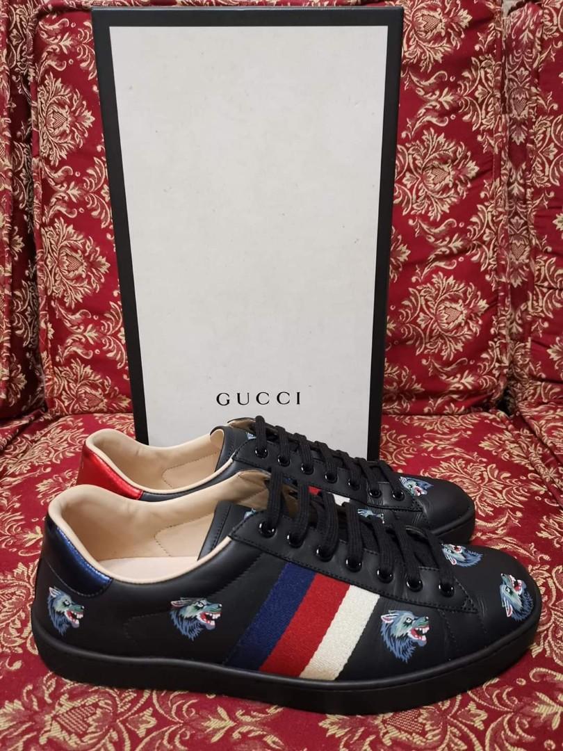 gucci ace wolf