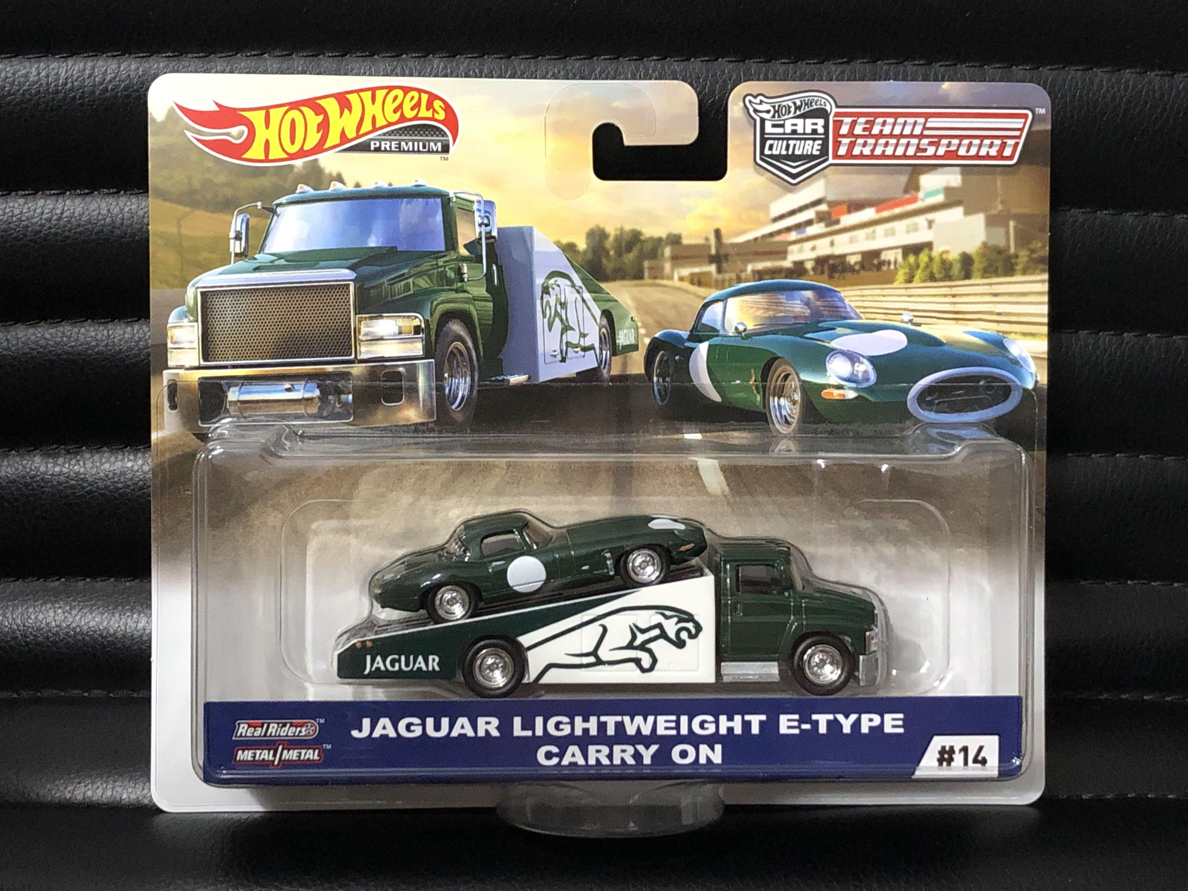 Hot wheels team transport jaguar discount
