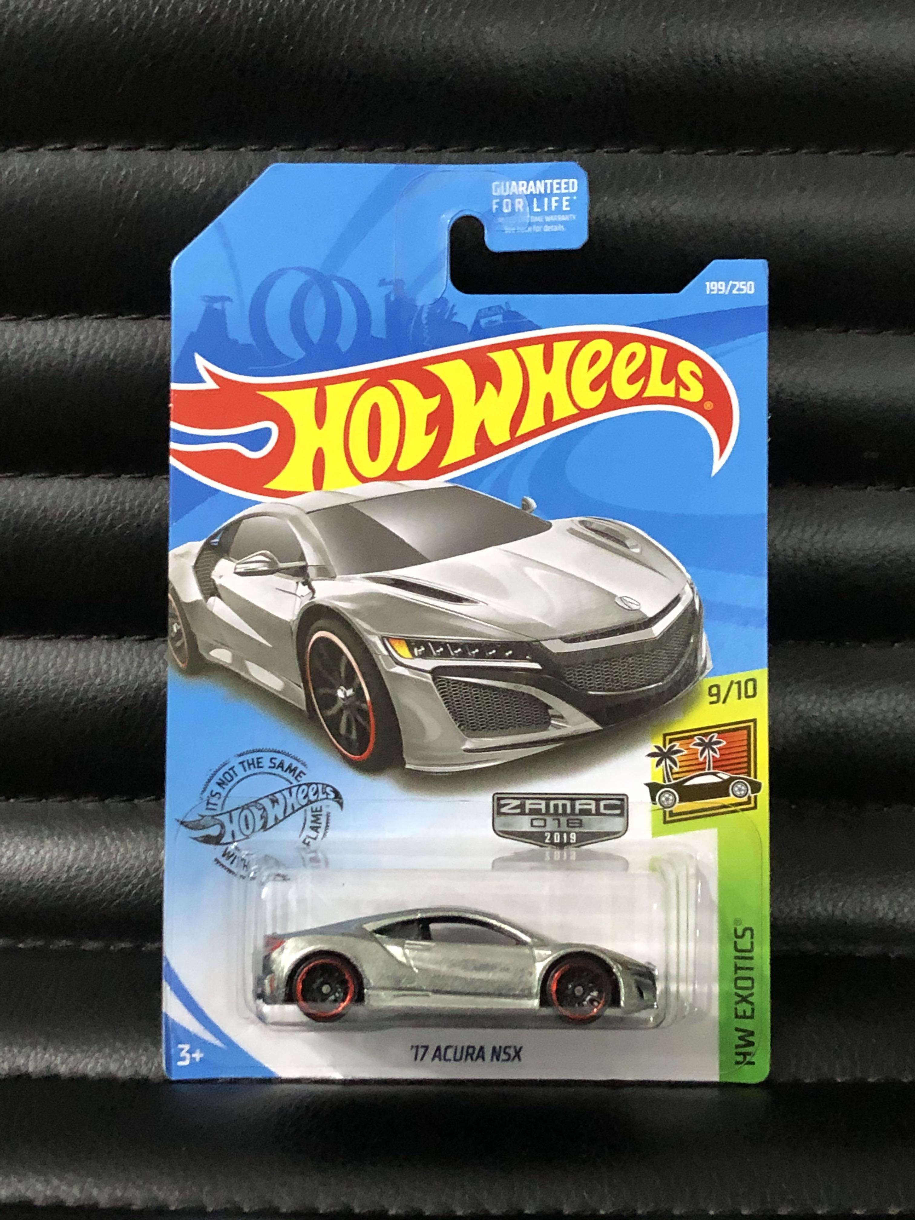 Hot Wheels 1/64 Acura NSX Zamac 1990 - Édition Mainline 2024 #2/10, Couleur Argentée