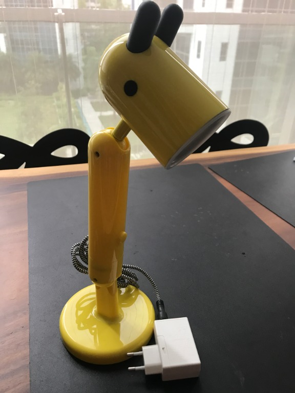 Ikea KRUX LED work lamp, yellow, Babies & Kids, Baby Nursery & Kids