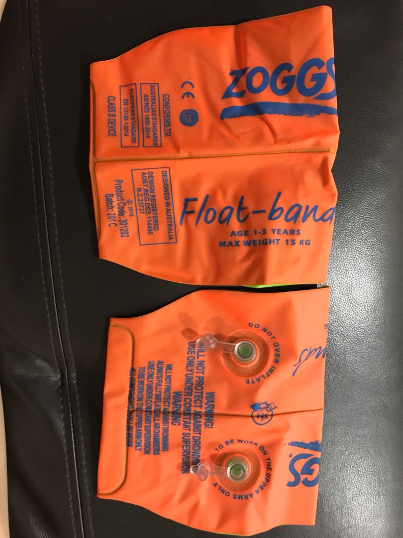 Inflatable armband floats for kids, Sports Equipment, Sports & Games