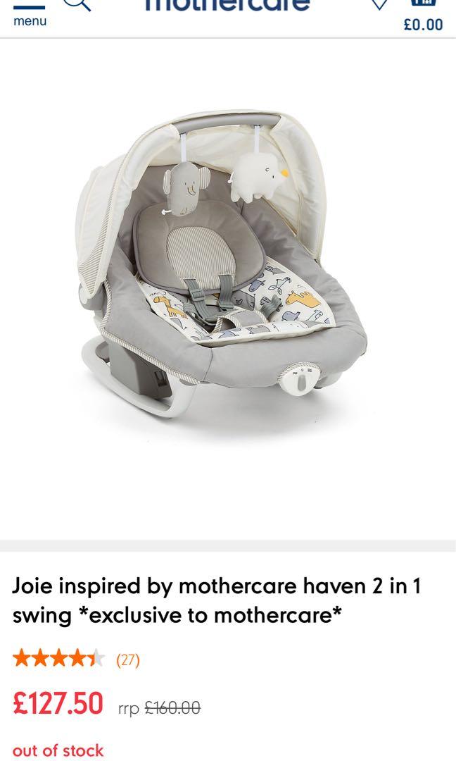 Joie haven 2 in 1 swing new arrivals