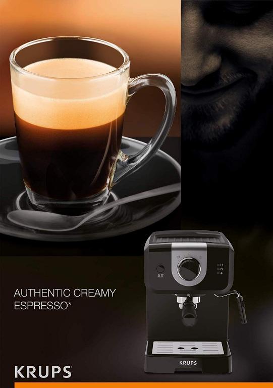 (K1263) KRUPS XP3208 15BAR Pump Espresso and Cappuccino Coffee Maker