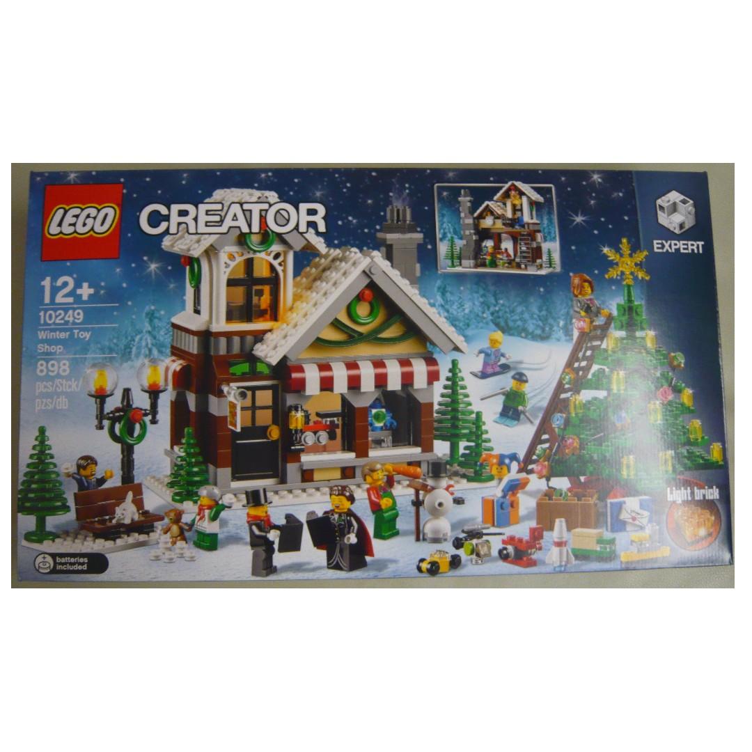 lego winter toy shop