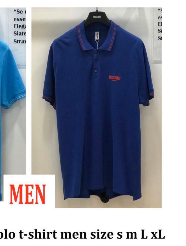 Genuine Love Moschino Men Polo shirt BNWT
