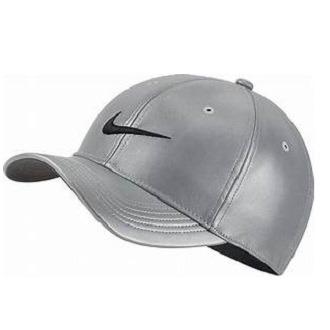nike silver cap
