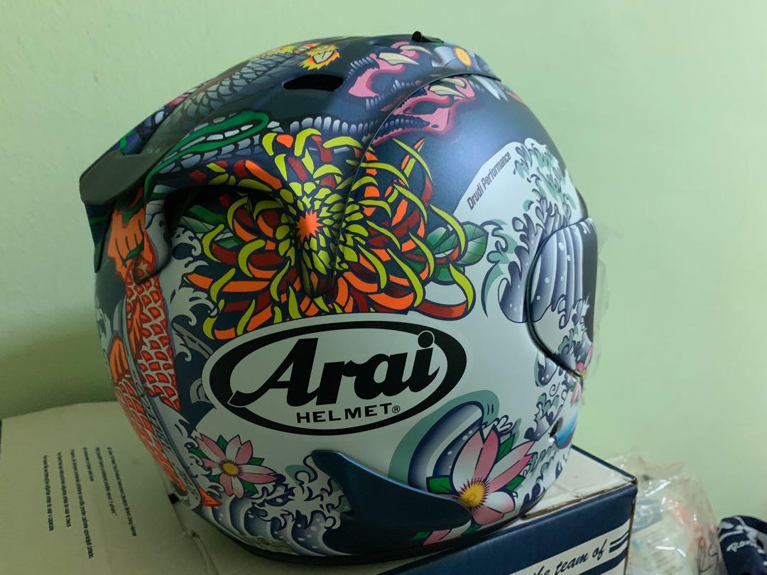 Arai oriental matte discount blue