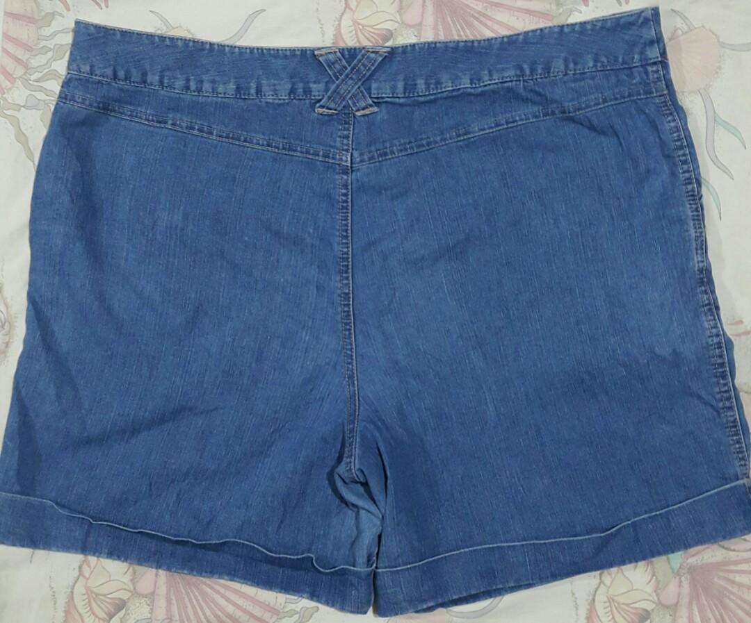 white stag jean shorts