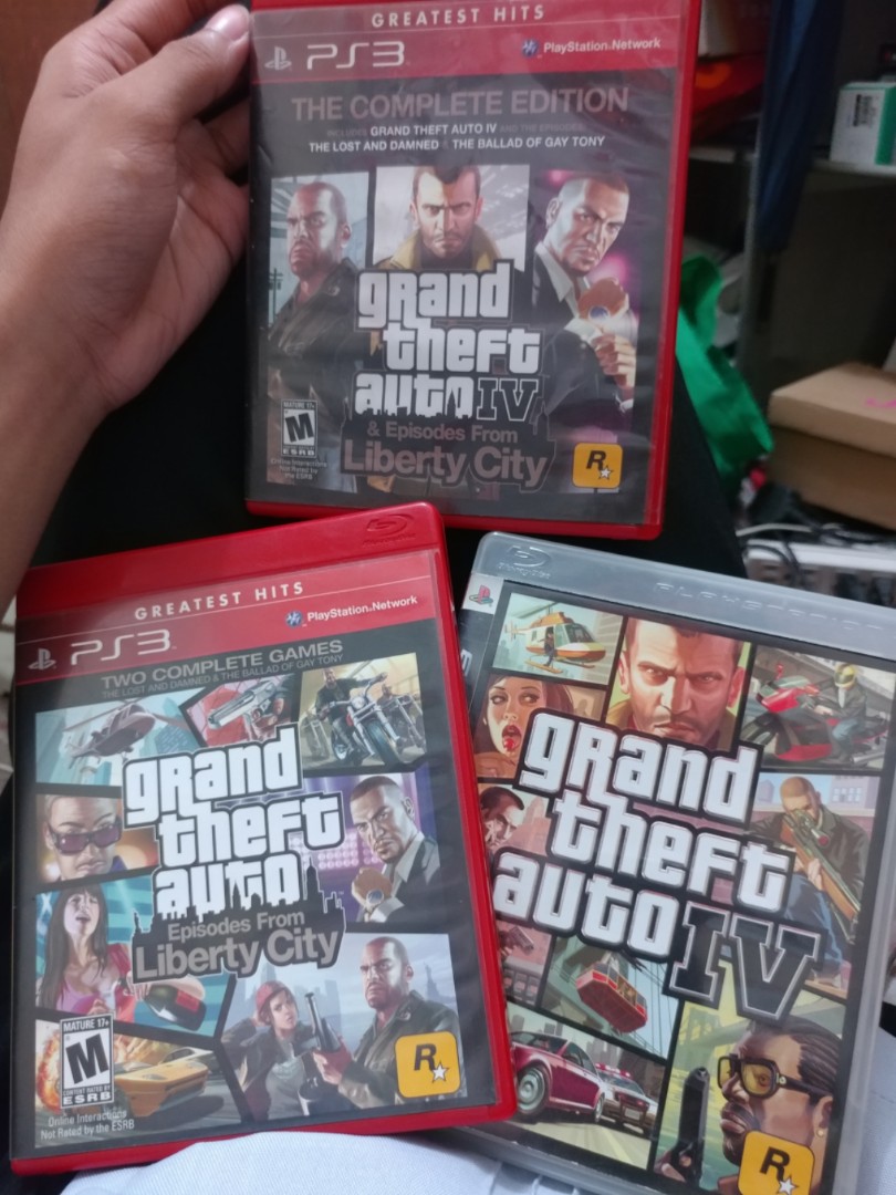 Gta Grand Theft Auto 4 Episodes from Liberty City - PS3 ( USADO ) - Rodrigo  Games