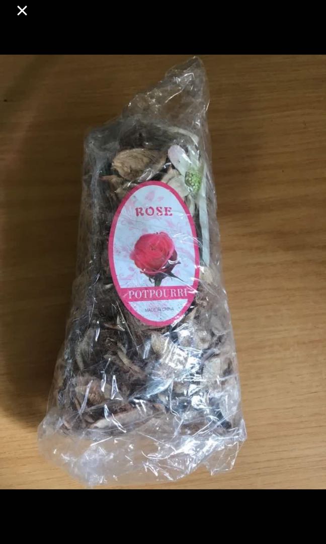 Rose potpourri, Furniture & Home Living, Home Decor, Vases & Decorative