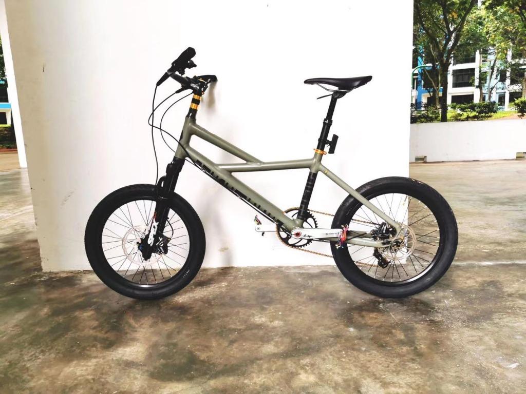 RST Super Light Weight Spex 20 Inch Air Suspension Fork for MTB Mini velo Upgrade