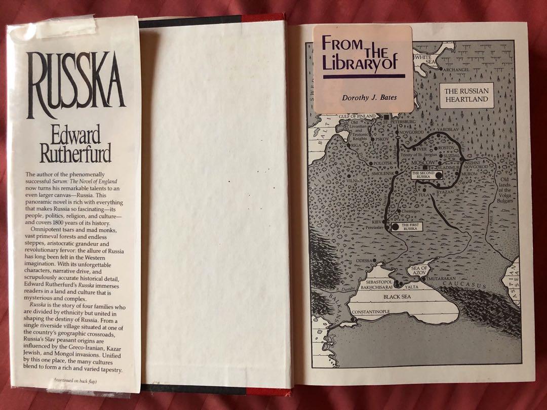 Russka By Edward Rutherfurd Books Stationery Fiction On Carousell