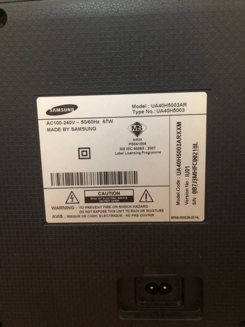samsung led tv 40 inc