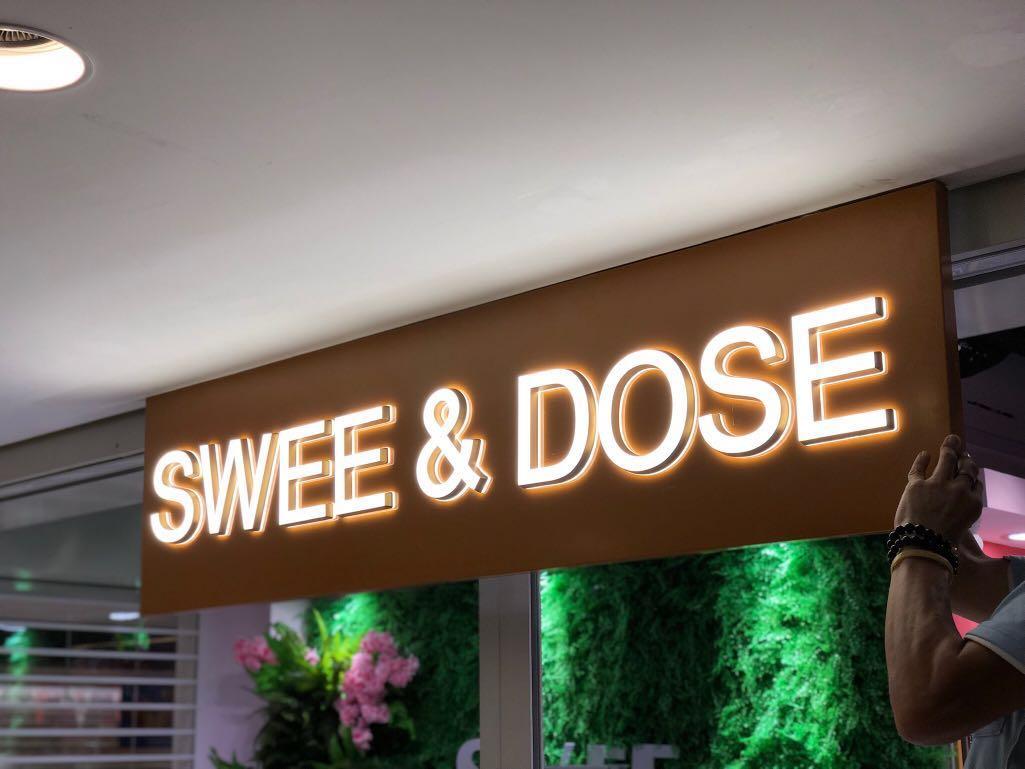 Signage Lightbox 3D lettering signboard Led, Hobbies & Toys