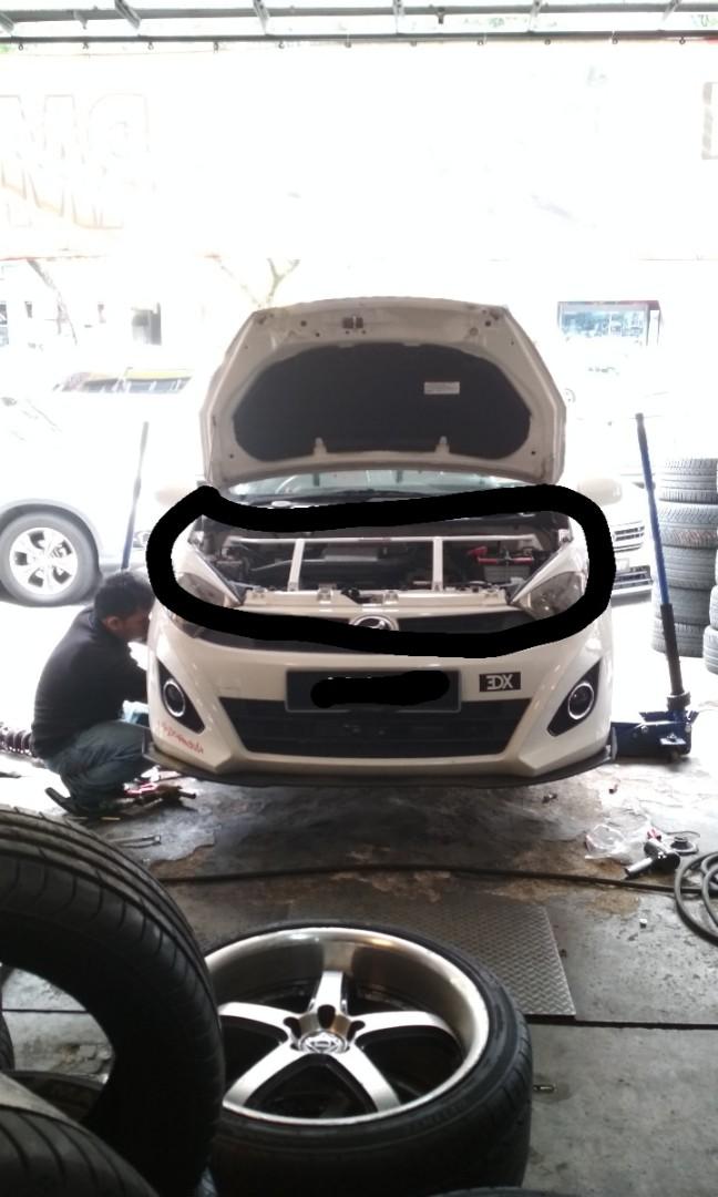 Strut bar perodua axia 20142016, Auto Accessories on Carousell