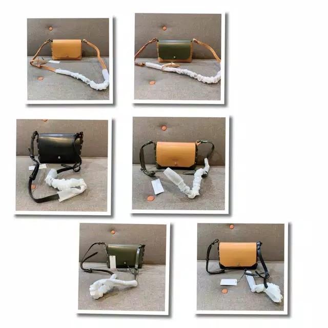 Tas Original charles keith mini reversible front flap crossbody bag